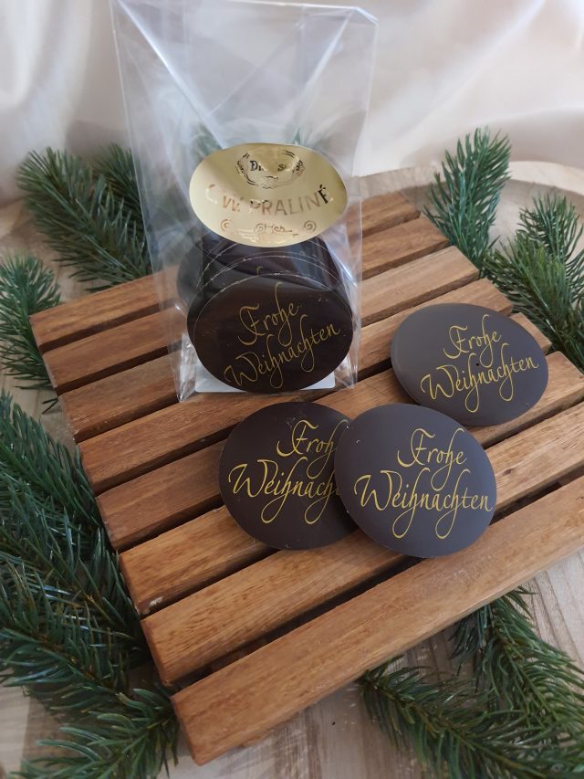 6 Weihnachtstaler Zartbitter
